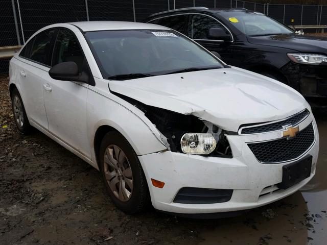 1G1PC5SH7C7137639 - 2012 CHEVROLET CRUZE LS WHITE photo 1