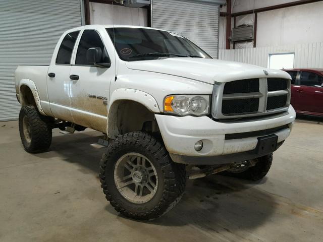 3D3KU28D03G710782 - 2003 DODGE RAM 2500 S თეთრი ფოტო 1
