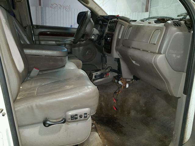3D3KU28D03G710782 - 2003 DODGE RAM 2500 S თეთრი ფოტო 5