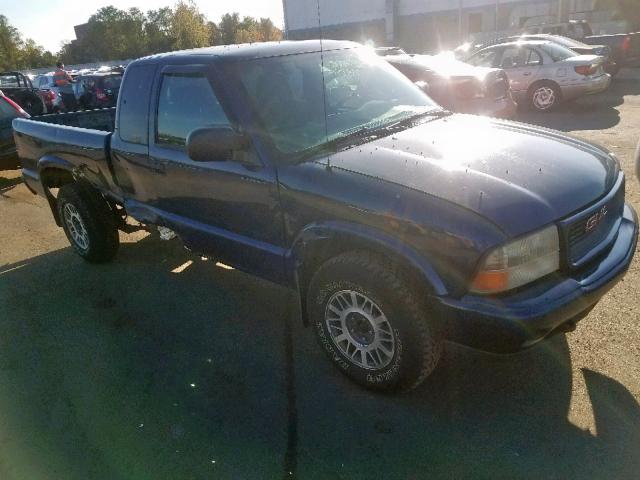 1GTDT19W1Y8128069 - 2000 GMC SONOMA BLUE photo 1