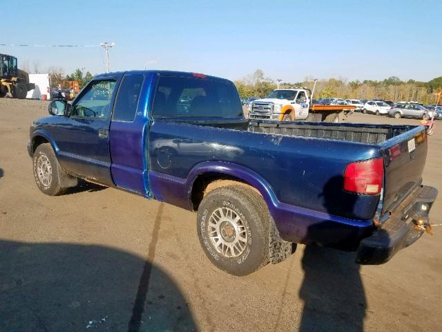 1GTDT19W1Y8128069 - 2000 GMC SONOMA BLUE photo 3