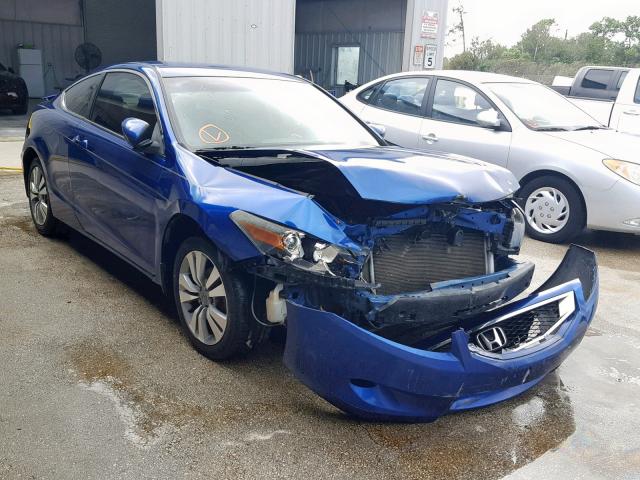 1HGCS12328A022996 - 2008 HONDA ACCORD LX- BLUE photo 1