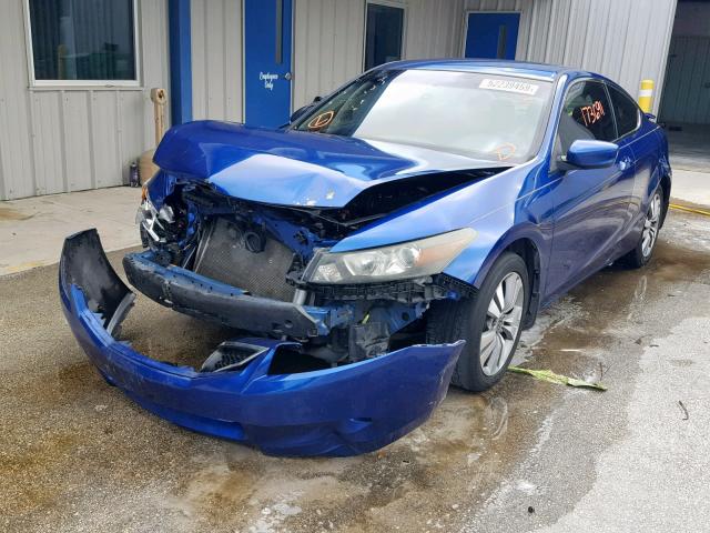 1HGCS12328A022996 - 2008 HONDA ACCORD LX- BLUE photo 2