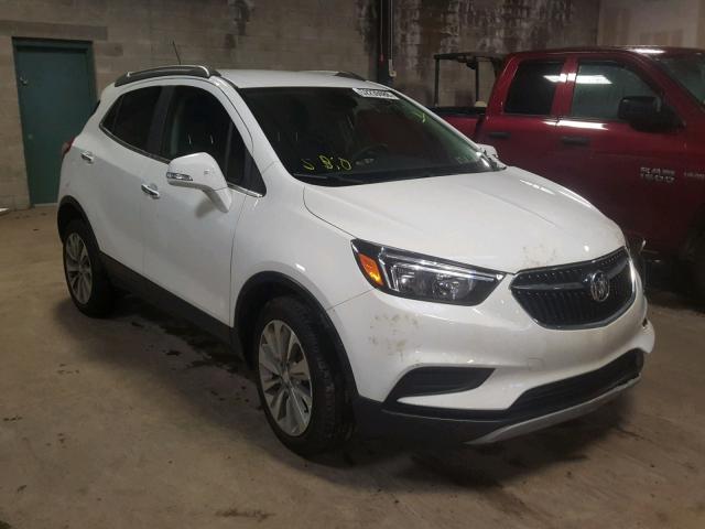 KL4CJASB4JB574700 - 2018 BUICK ENCORE PRE WHITE photo 1