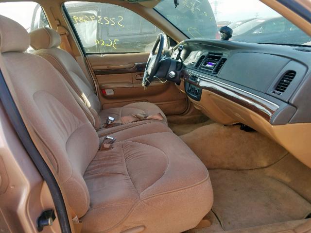 2MELM75W0TX643833 - 1996 MERCURY GRAND MARQ BEIGE photo 5