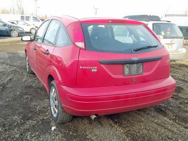 3FAFP37N15R158918 - 2005 FORD FOCUS ZX5 RED photo 3