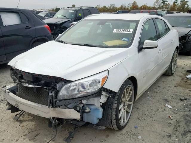 1G11C5SL1EF146596 - 2014 CHEVROLET MALIBU 1LT WHITE photo 2