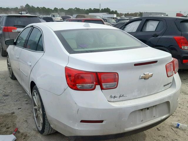 1G11C5SL1EF146596 - 2014 CHEVROLET MALIBU 1LT WHITE photo 3