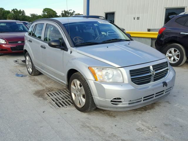 1B3HB48B27D239399 - 2007 DODGE CALIBER SX SILVER photo 1