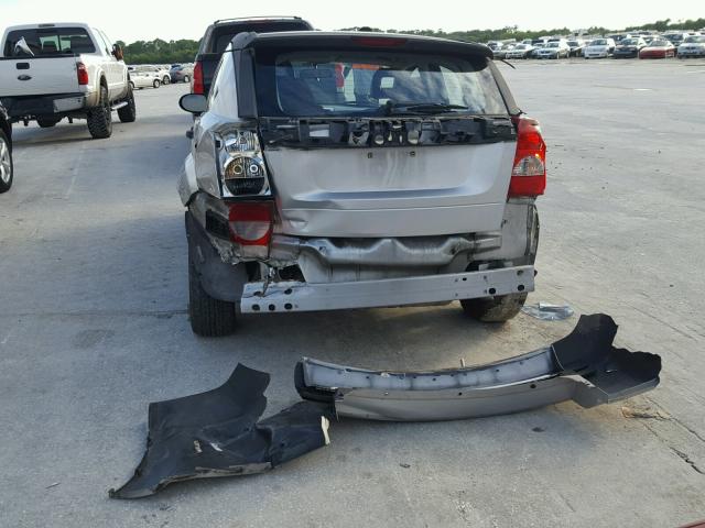 1B3HB48B27D239399 - 2007 DODGE CALIBER SX SILVER photo 9