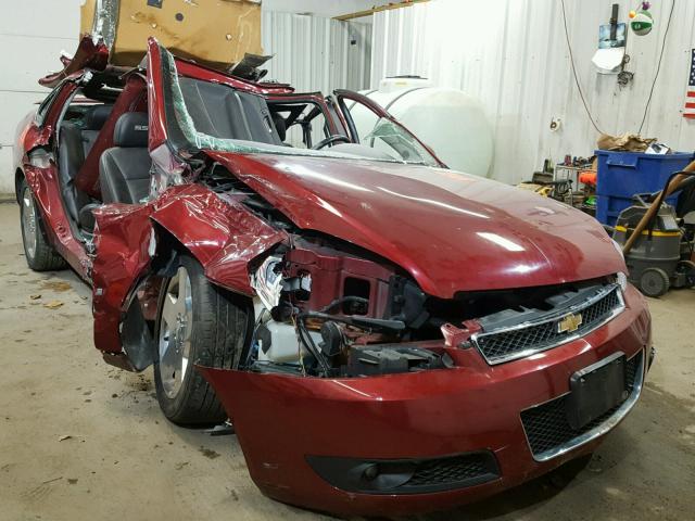 2G1WD58C479271842 - 2007 CHEVROLET IMPALA SUP RED photo 1