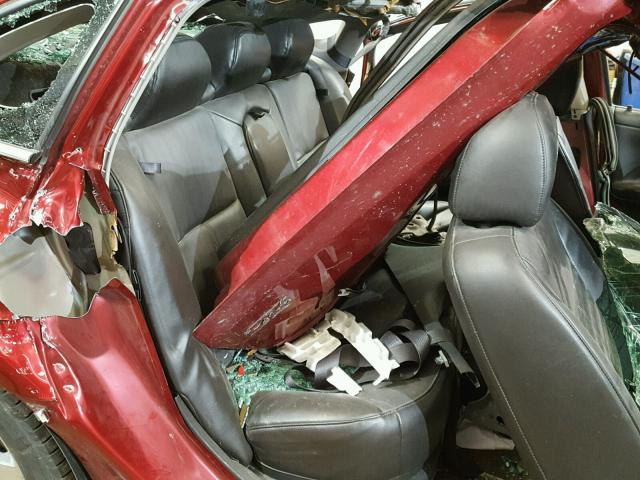 2G1WD58C479271842 - 2007 CHEVROLET IMPALA SUP RED photo 6