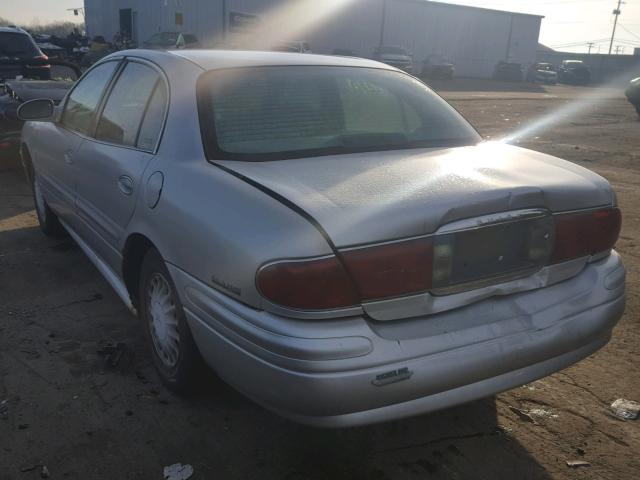 1G4HP54K52U110234 - 2002 BUICK LESABRE CU SILVER photo 3