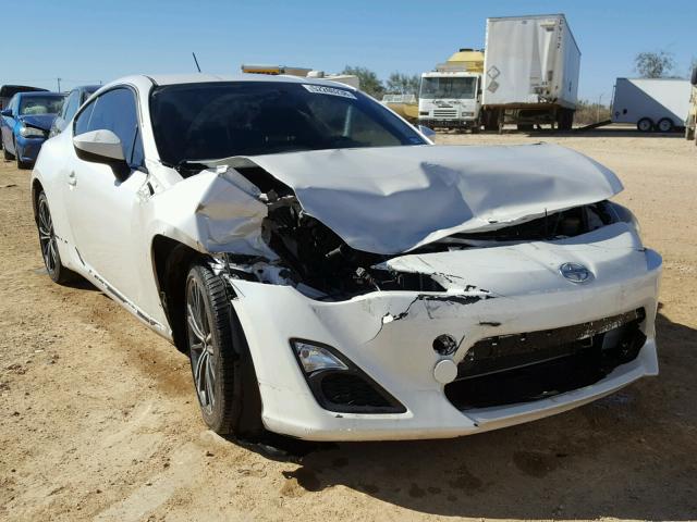 JF1ZNAA12D1714711 - 2013 TOYOTA SCION FR-S WHITE photo 1