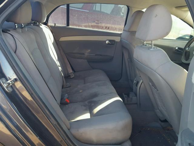 1G1ZC5E1XBF320920 - 2011 CHEVROLET MALIBU 1LT ნაცრისფერი ფოტო 6