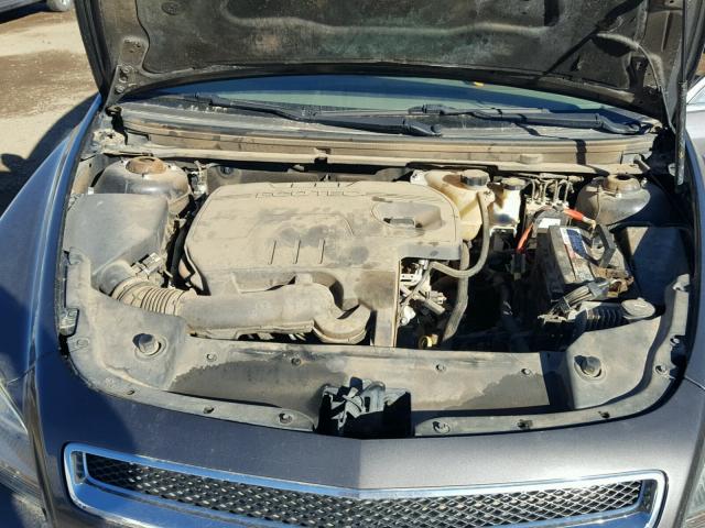 1G1ZC5E1XBF320920 - 2011 CHEVROLET MALIBU 1LT ნაცრისფერი ფოტო 7