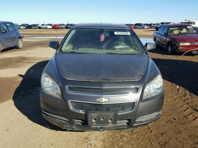 1G1ZC5E1XBF320920 - 2011 CHEVROLET MALIBU 1LT ნაცრისფერი ფოტო 9