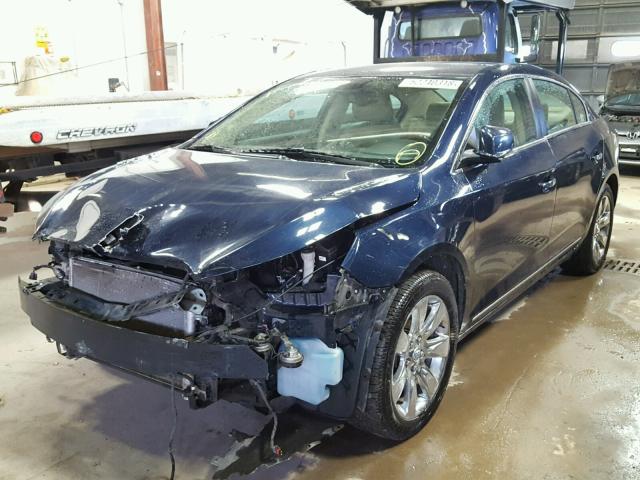 1G4GD5ED2BF202913 - 2011 BUICK LACROSSE C BLUE photo 2