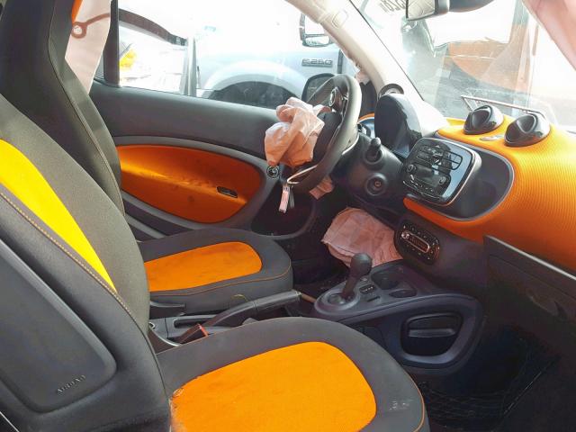 WMEFJ9BA9JK245985 - 2018 SMART FORTWO ELE ORANGE photo 5