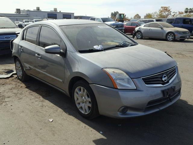 3N1AB6AP2CL730449 - 2012 NISSAN SENTRA 2.0 GRAY photo 1