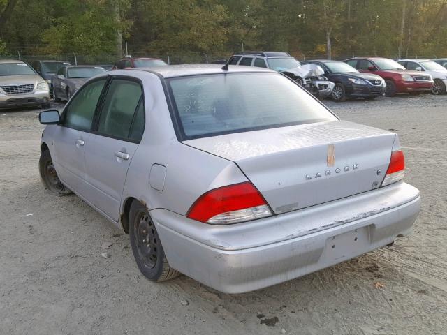 JA3AJ26E23U089517 - 2003 MITSUBISHI LANCER ES SILVER photo 3