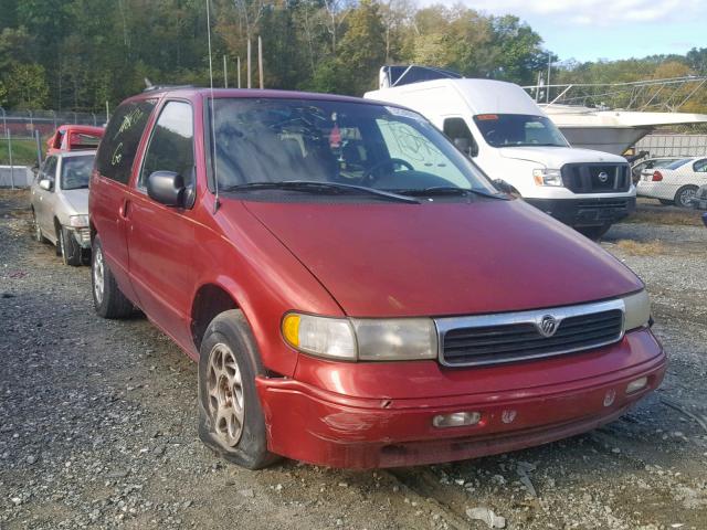 4M2DV1117VDJ24535 - 1997 MERCURY VILLAGER RED photo 1