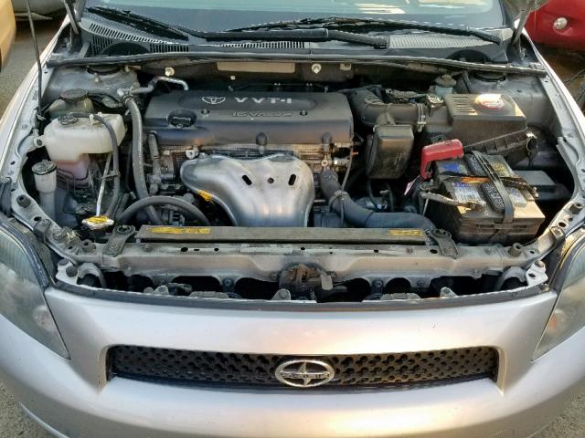 JTKDE3B73A0319868 - 2010 TOYOTA SCION TC ვერცხლისფერი ფოტო 7