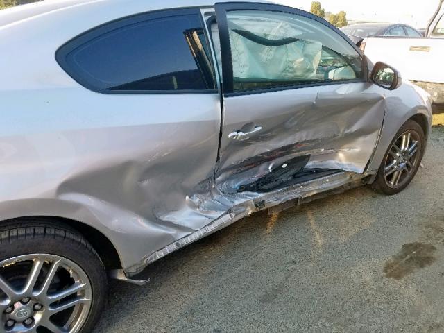 JTKDE3B73A0319868 - 2010 TOYOTA SCION TC ვერცხლისფერი ფოტო 9