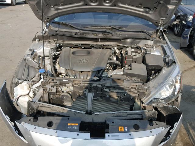 3MYDLBZVXGY103169 - 2016 TOYOTA SCION IA SILVER photo 7