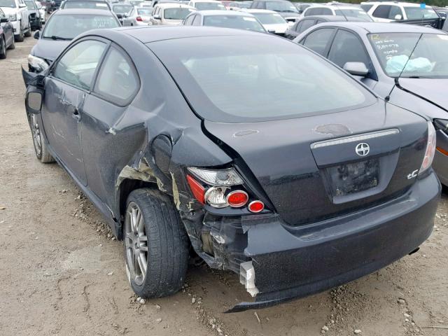 JTKDE3B72A0314323 - 2010 TOYOTA SCION TC BLACK photo 3