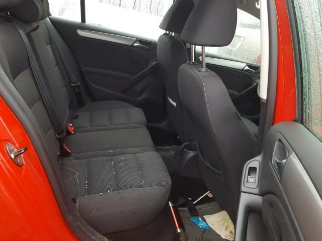WVWDB7AJ3BW116224 - 2011 VOLKSWAGEN GOLF 红色 照片 6