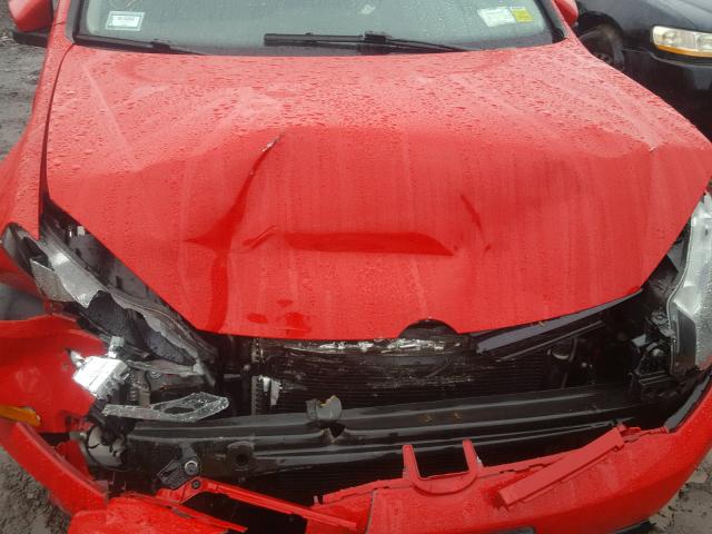 WVWDB7AJ3BW116224 - 2011 VOLKSWAGEN GOLF 红色 照片 7