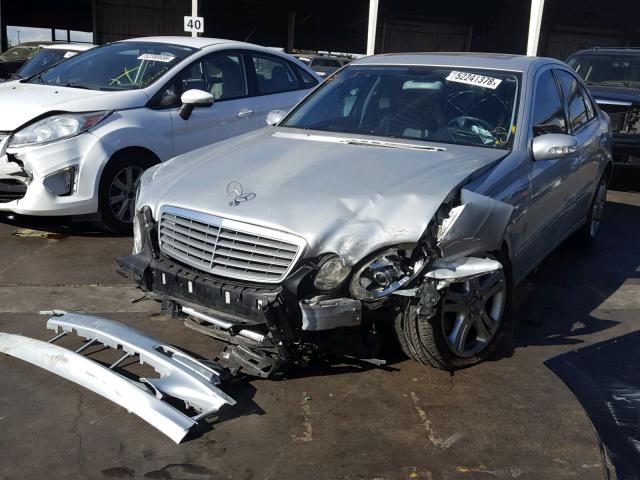 WDBUF56J86A942053 - 2006 MERCEDES-BENZ E 350 SILVER photo 2