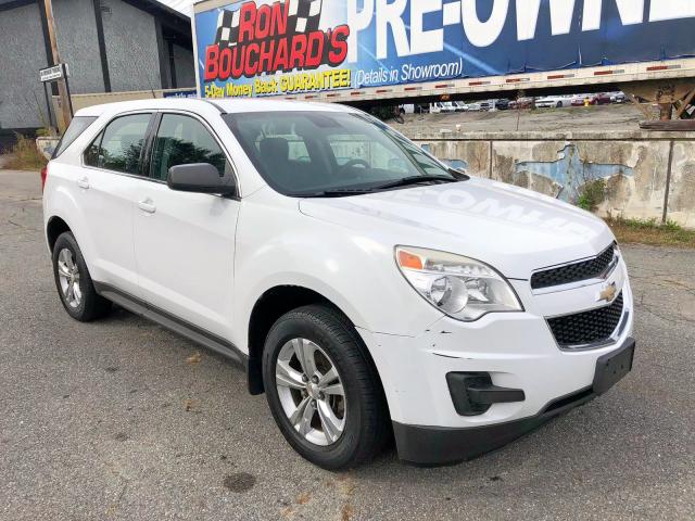 1GNALBEK5DZ106292 - 2013 CHEVROLET EQUINOX LS WHITE photo 1