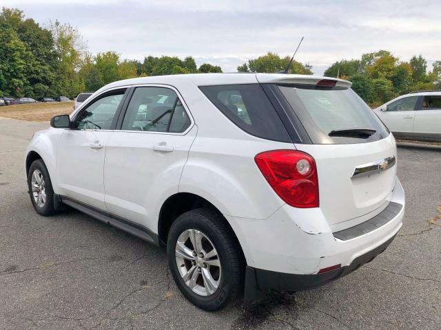 1GNALBEK5DZ106292 - 2013 CHEVROLET EQUINOX LS WHITE photo 3