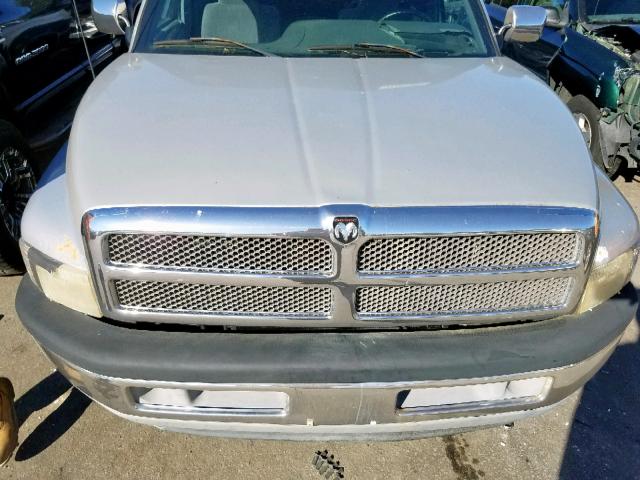 1B7HC13Y8VJ612210 - 1997 DODGE RAM 1500 GRAY photo 7