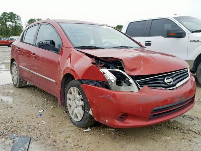 3N1AB6AP6AL709424 - 2010 NISSAN SENTRA 2.0 RED photo 1