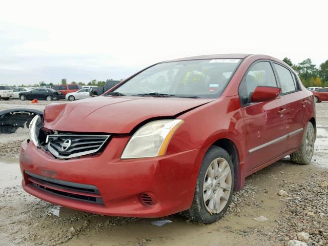 3N1AB6AP6AL709424 - 2010 NISSAN SENTRA 2.0 RED photo 2