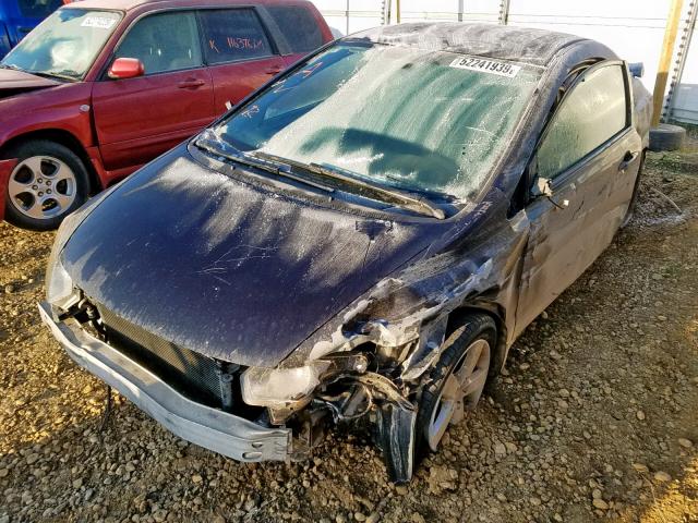 2HGFG12998H006718 - 2008 HONDA CIVIC EXL Սև լուսանկար 2