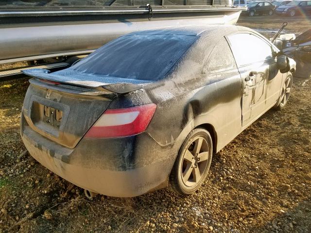 2HGFG12998H006718 - 2008 HONDA CIVIC EXL Սև լուսանկար 4