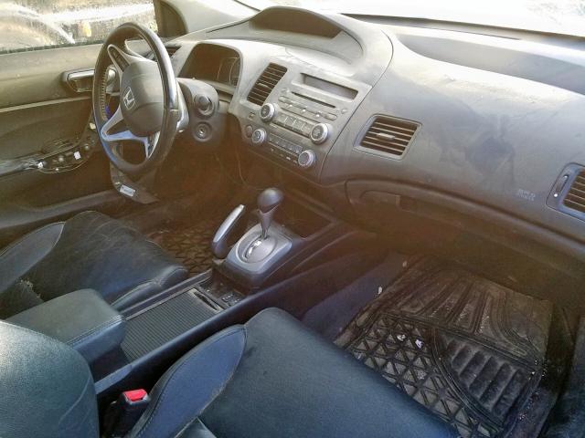 2HGFG12998H006718 - 2008 HONDA CIVIC EXL Սև լուսանկար 5