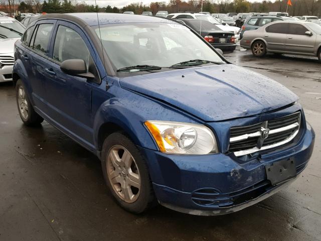 1B3HB48A39D204476 - 2009 DODGE CALIBER SX BLUE photo 1