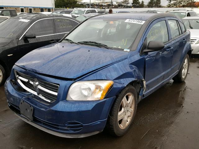 1B3HB48A39D204476 - 2009 DODGE CALIBER SX BLUE photo 2