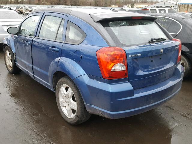 1B3HB48A39D204476 - 2009 DODGE CALIBER SX BLUE photo 3