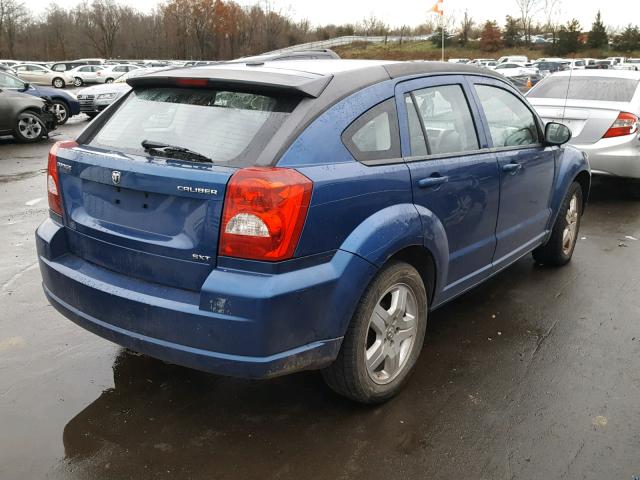 1B3HB48A39D204476 - 2009 DODGE CALIBER SX BLUE photo 4