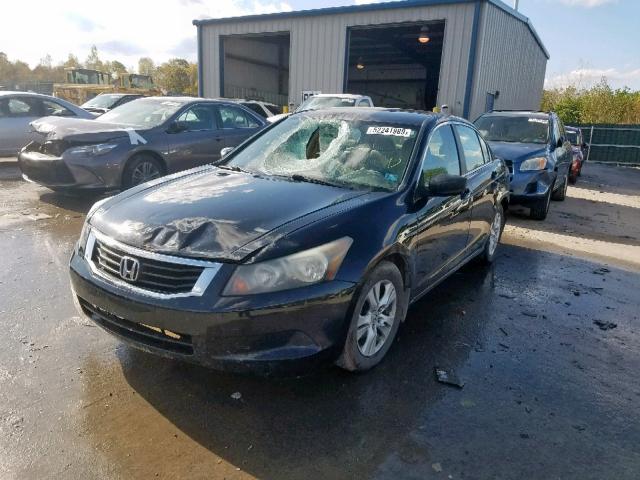 1HGCP2F42AA023517 - 2010 HONDA ACCORD LXP BLACK photo 2