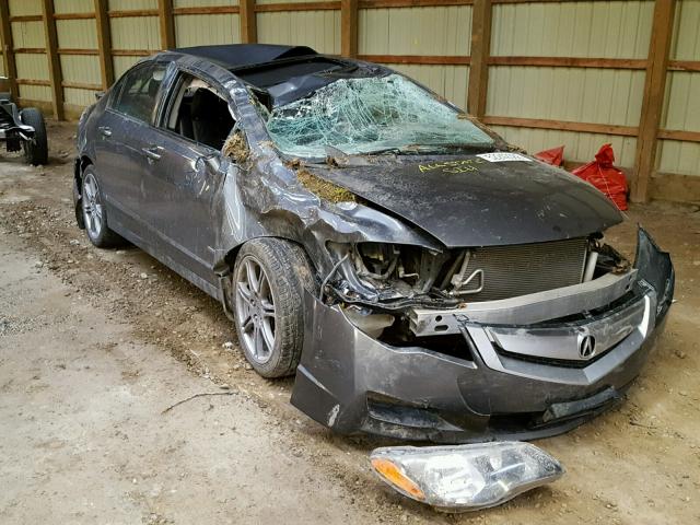 2HHFD5F78BH201205 - 2011 ACURA CSX TECHNO GRAY photo 1