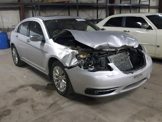 1C3BC2FG8BN571116 - 2011 CHRYSLER 200 LIMITE SILVER photo 1