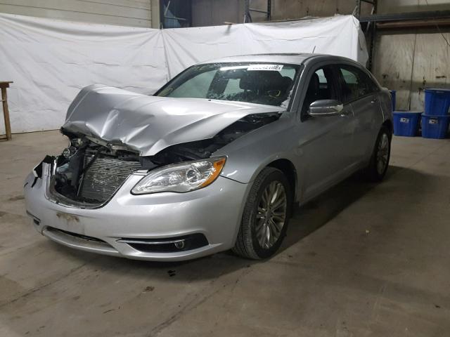 1C3BC2FG8BN571116 - 2011 CHRYSLER 200 LIMITE SILVER photo 2