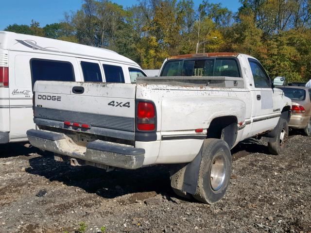 1B7MF3653RS670275 - 1994 DODGE RAM 3500 WHITE photo 4